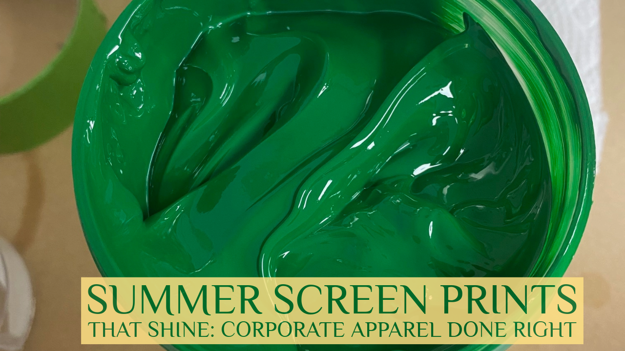 Summer Screen Prints That Shine: Corporate Apparel Done Right